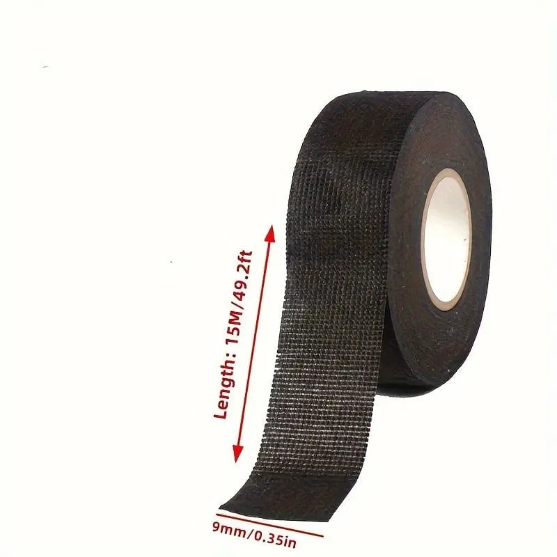 1pc Automotive Kabelbaum 51618 Samt Tuch Band Schallschutz Band Hohe Temperatur Beständig Stoff Basis Kabelbaum Band
