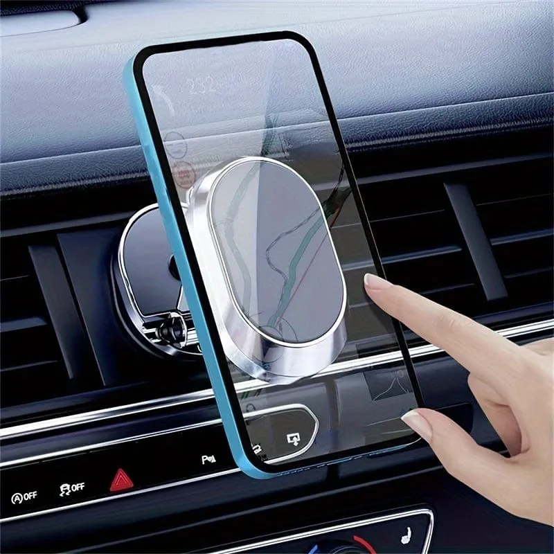Intelligente magnetische Autotelefonhalterung: Halten Sie Ihr Telefon für die GPS-Navigation sicher montiert