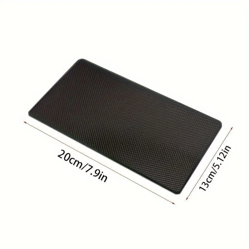 Auto-Anti-Rutsch-Matte, Auto, großes Handy, Auto-Ornament, Silikon, hochtemperaturbeständig, zentrales Kontrollinstrument, Schreibtisch, Auto, eingebaute Matte