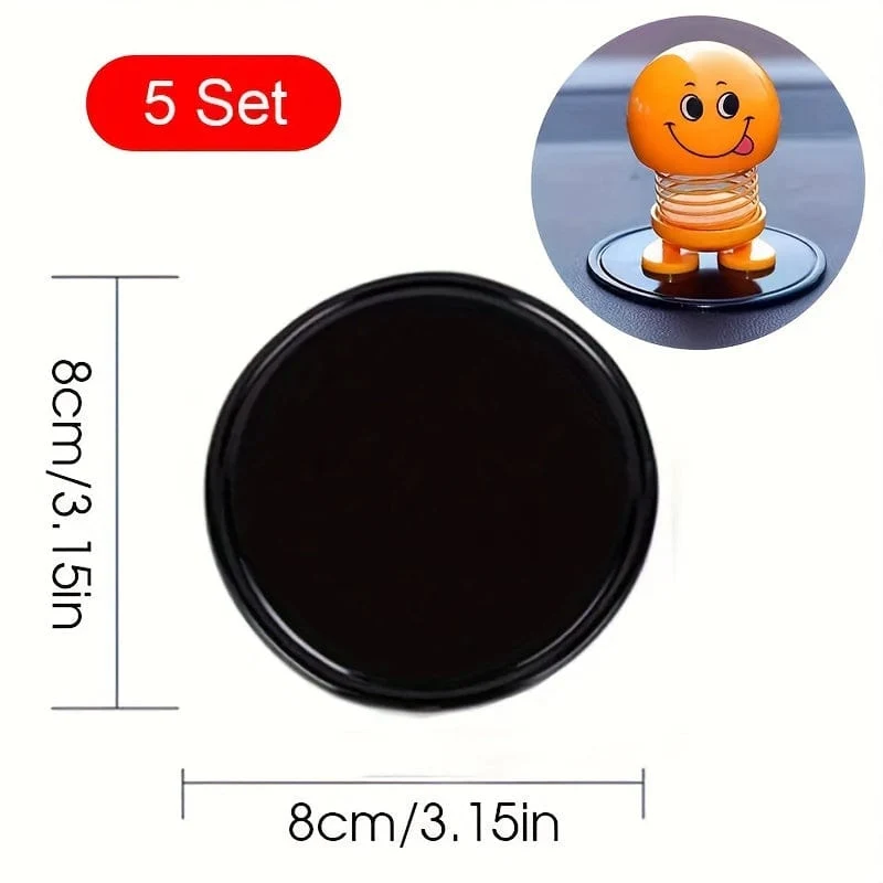 Auto-Anti-Rutsch-Matte, Auto, großes Handy, Auto-Ornament, Silikon, hochtemperaturbeständig, zentrales Kontrollinstrument, Schreibtisch, Auto, eingebaute Matte