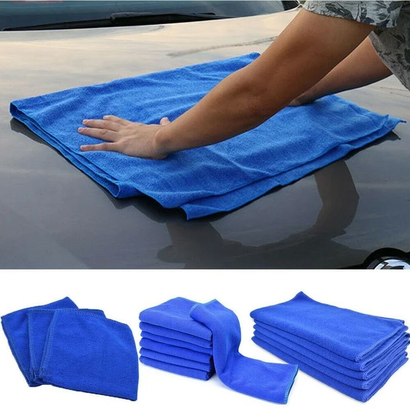 1pc 300GSM Mikrofaser Auto Waschen Handtuch Auto Reinigung Trocknen Tuch Säumen Auto Pflege Tuch Detaillierung Auto Waschen Handtuch