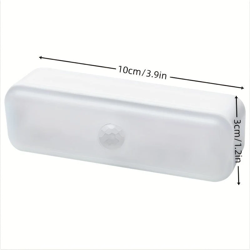 1-teiliges LED-Licht, kabelloses magnetisches USB-wiederaufladbares Küchen-Nachtlicht, batteriebetriebenes Betriebslicht für Innen- und Innenbeleuchtung