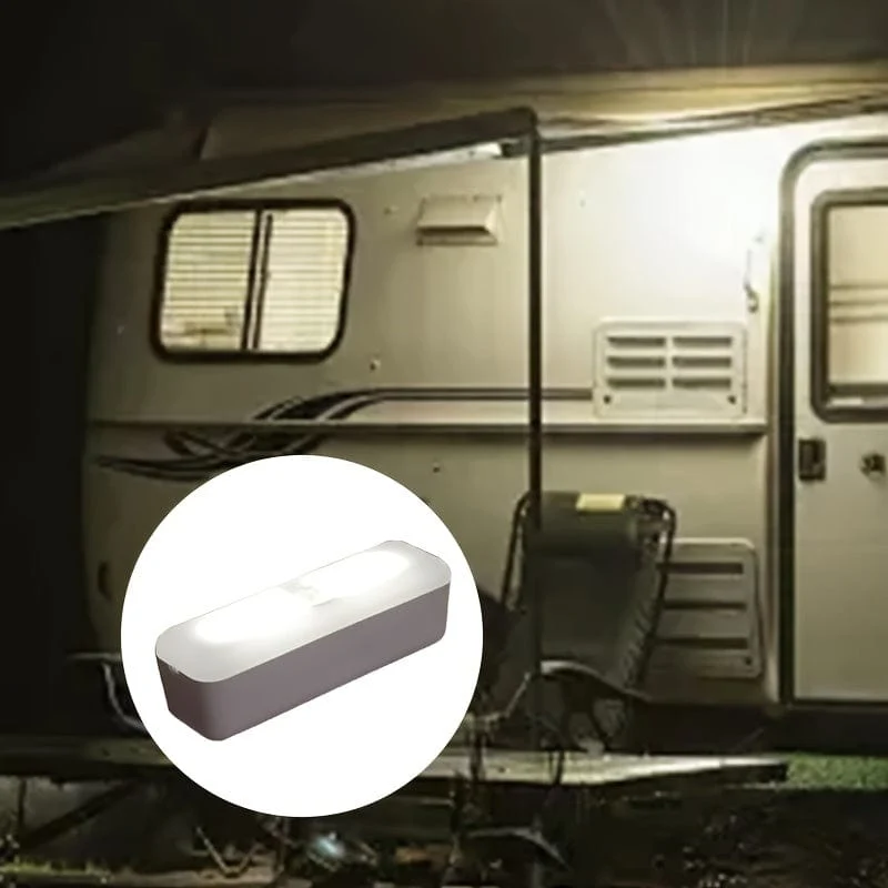 1-teiliges LED-Licht, kabelloses magnetisches USB-wiederaufladbares Küchen-Nachtlicht, batteriebetriebenes Betriebslicht für Innen- und Innenbeleuchtung