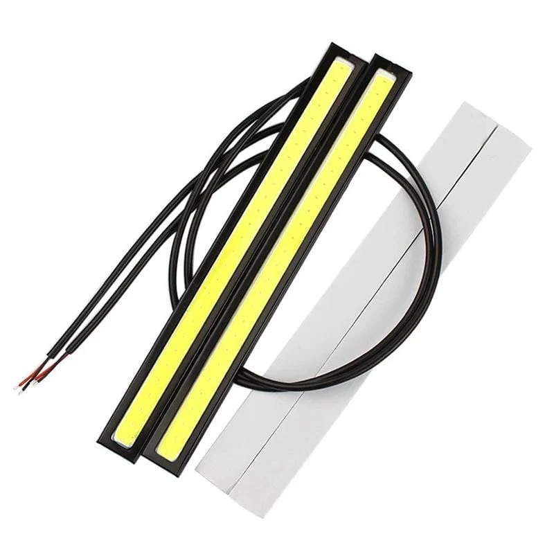 2 teile/satz Neue COB Auto Tagfahrlicht Universal 17 cm/6.69 in Auto DRL LED Streifen Licht Externe licht Auto DRL Licht