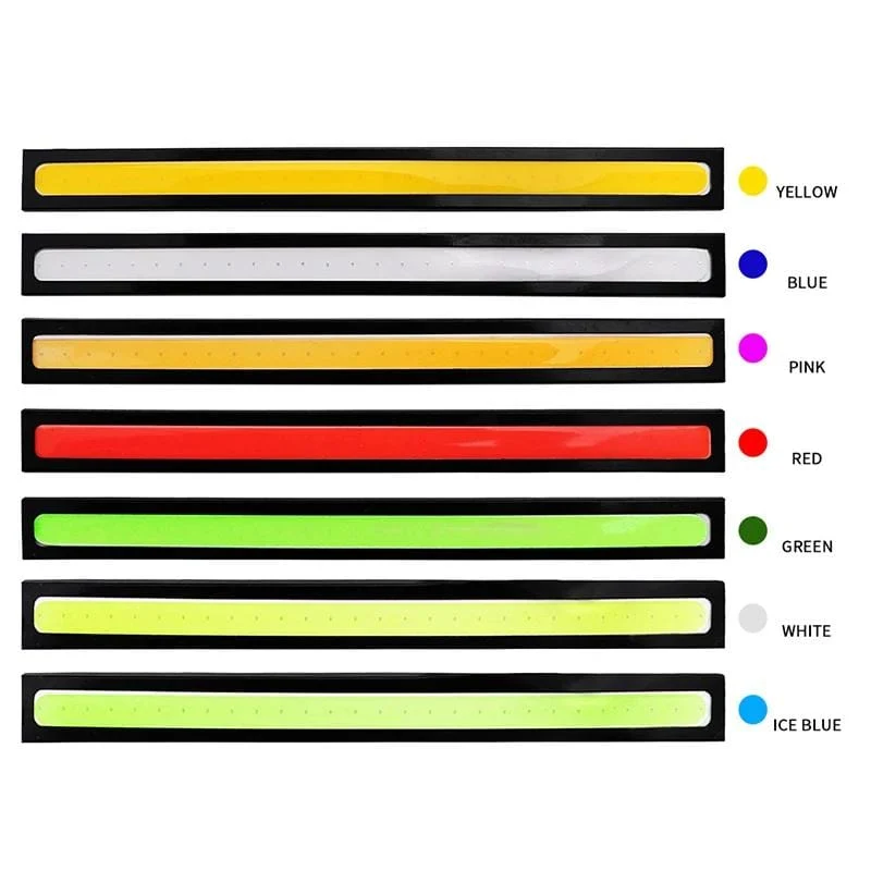 2 teile/satz Neue COB Auto Tagfahrlicht Universal 17 cm/6.69 in Auto DRL LED Streifen Licht Externe licht Auto DRL Licht