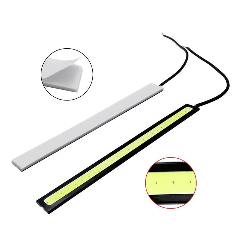 2 teile/satz Neue COB Auto Tagfahrlicht Universal 17 cm/6.69 in Auto DRL LED Streifen Licht Externe licht Auto DRL Licht