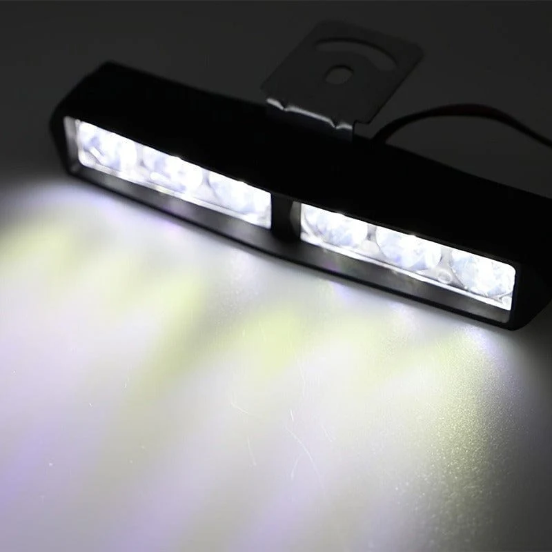 2 Stück superhelle 6LED-Motorrad-Scheinwerfer – verbessern Sie die Sichtbarkeit und Sicherheit Ihrer Fahrt.