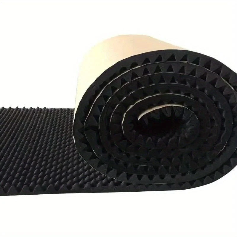 200*50*2cm Schallschutz Trittschalldämmung Selbstklebende Ei Kiste Schaum Hoher Dichte Auto Motorhaube Schallschutz akustische Isolierung Matte