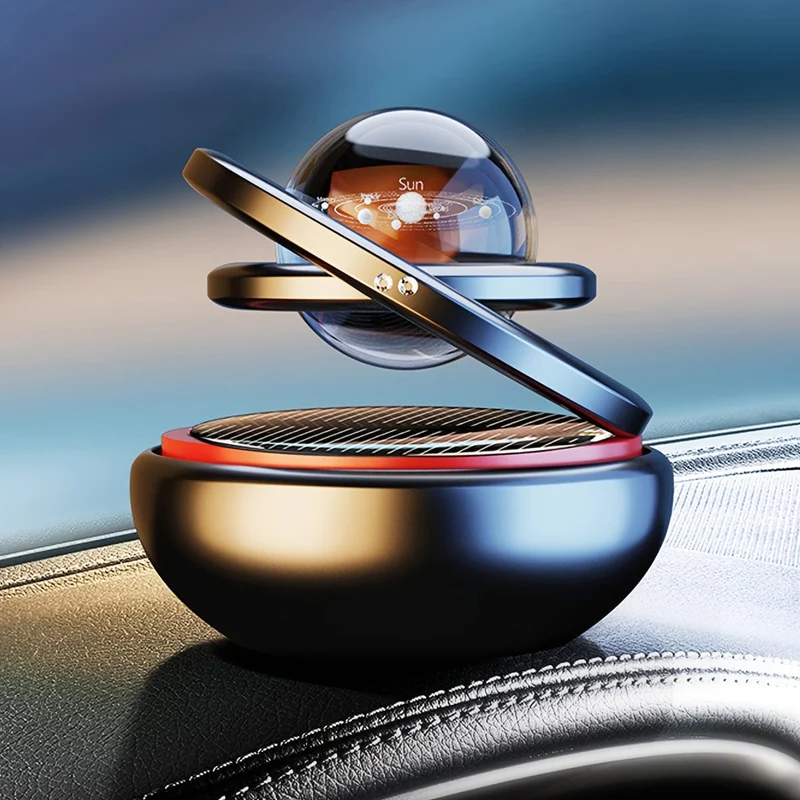 1pc Planet Auto Aromatherapie Parfüm Auto Solar Dekoration Auto Liefert Parfüm Für Männer