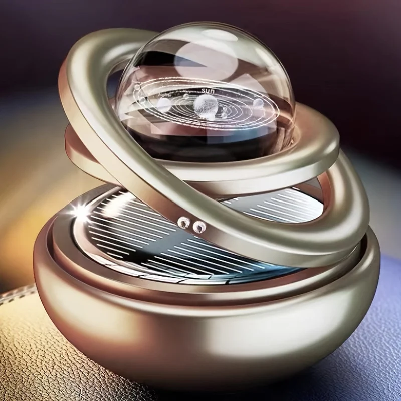1pc Planet Auto Aromatherapie Parfüm Auto Solar Dekoration Auto Liefert Parfüm Für Männer