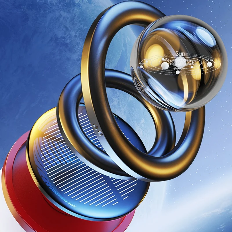1pc Planet Auto Aromatherapie Parfüm Auto Solar Dekoration Auto Liefert Parfüm Für Männer