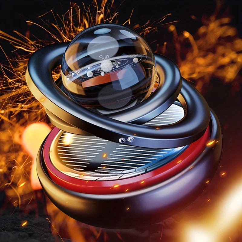 1pc Planet Auto Aromatherapie Parfüm Auto Solar Dekoration Auto Liefert Parfüm Für Männer