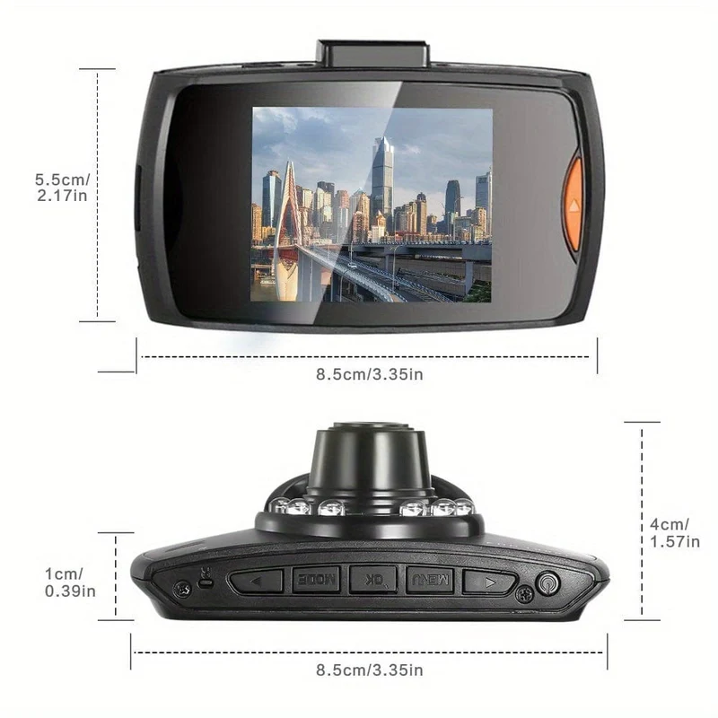 Full HD 1080P Auto-DVR-Recorder mit 140°-Weitwinkelansicht – Halten Sie jeden Moment während der Fahrt fest!