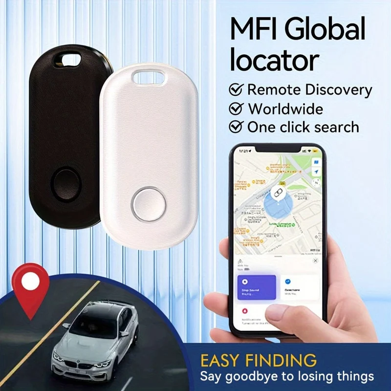 Smarter GPS-Tracker für IOS-Locator, Telefon für IOS Find My Tracker, globale Positionierung ohne Entfernungsbegrenzung, Suche nach verlorenen Schlüsseln, Brieftaschengepäck
