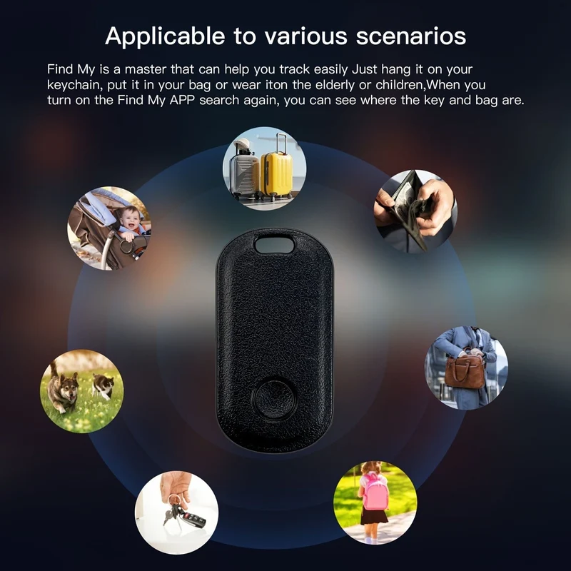 Smarter GPS-Tracker für IOS-Locator, Telefon für IOS Find My Tracker, globale Positionierung ohne Entfernungsbegrenzung, Suche nach verlorenen Schlüsseln, Brieftaschengepäck