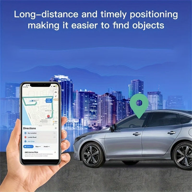 Smarter GPS-Tracker für IOS-Locator, Telefon für IOS Find My Tracker, globale Positionierung ohne Entfernungsbegrenzung, Suche nach verlorenen Schlüsseln, Brieftaschengepäck