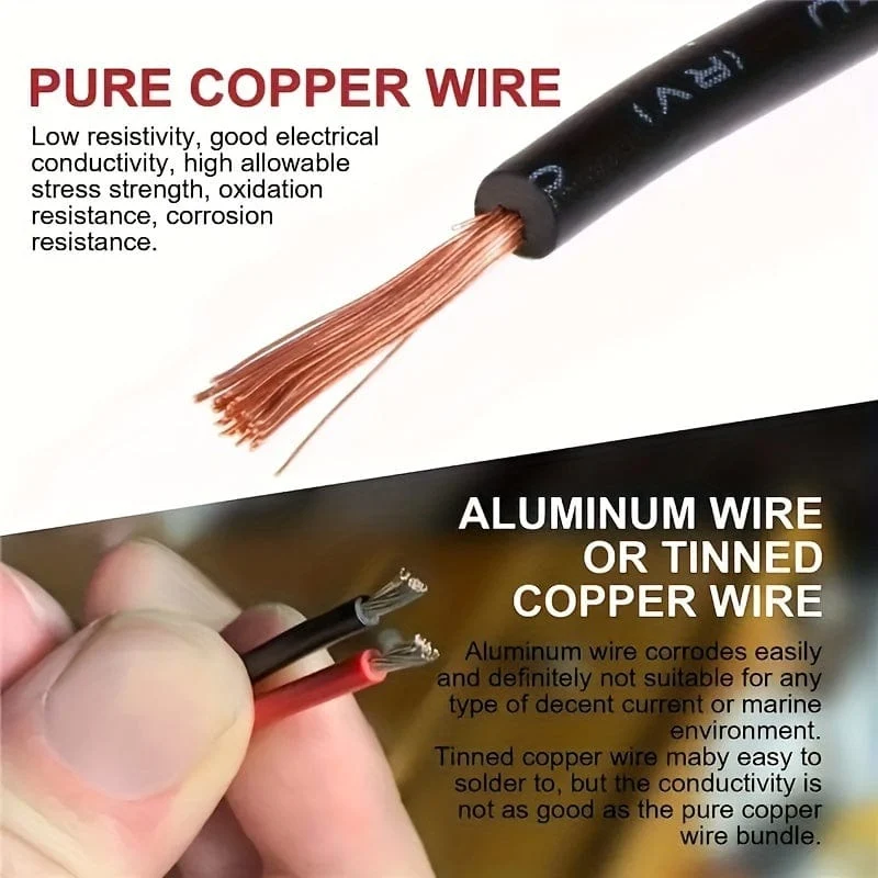 10 Stück/5 Paare 2-poliger elektrischer Steckverbinder, Stecker/Buchse, Schnelltrennstecker, wasserdichtes Autokabel 18 AWG für Auto, LKW, Motorrad, Boot