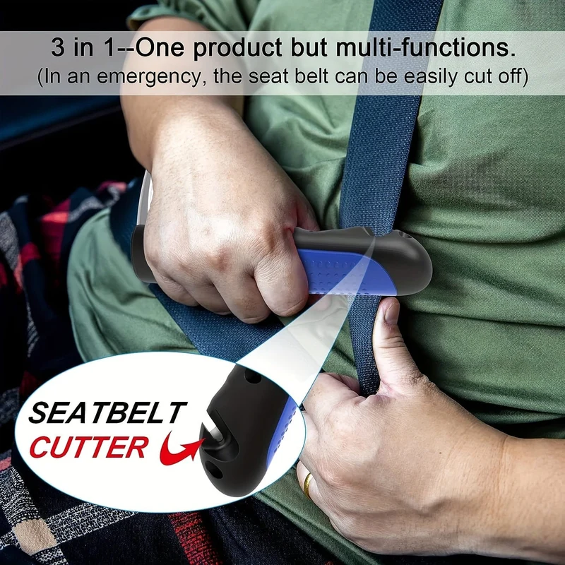 Multifunktionaler Autotürgriff-Assistent für ältere und behinderte Menschen, 3-in-1-Autotür-Assistent-Griff, Autotürgriff für Senioren