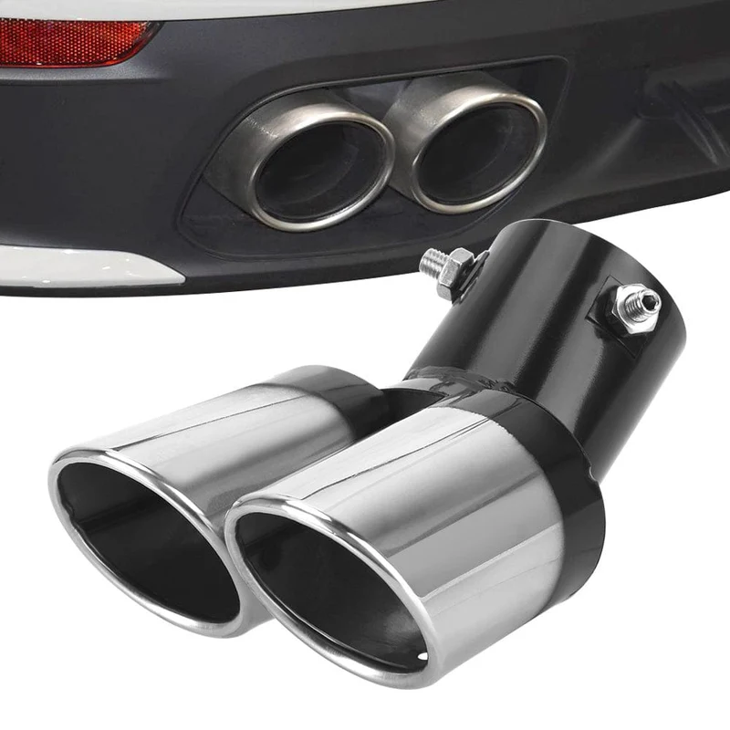 Werten Sie Ihr Auto mit diesem universellen Chrom-Endrohr auf – stilvoll und langlebig!