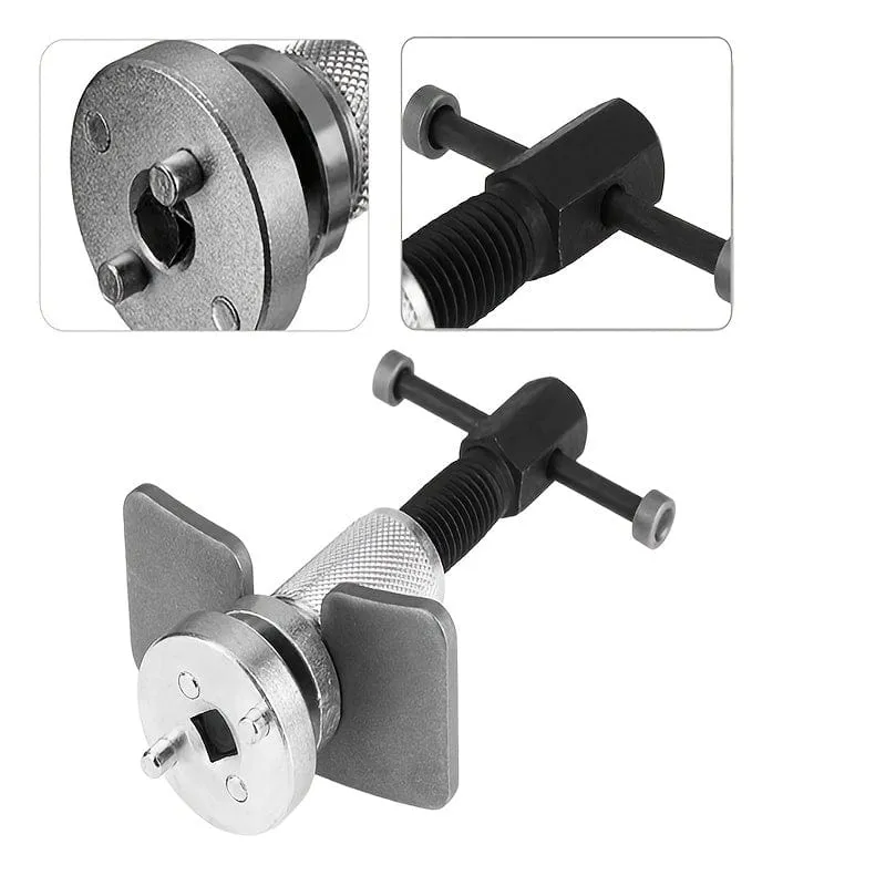 3-teiliges Bremssattelkolben-Rückspulwerkzeug, Bremssattelkolben-Rückspulwerkzeug, Autoreparatur-Bremsbelag-Ersatzwerkzeug für die meisten Fahrzeuge