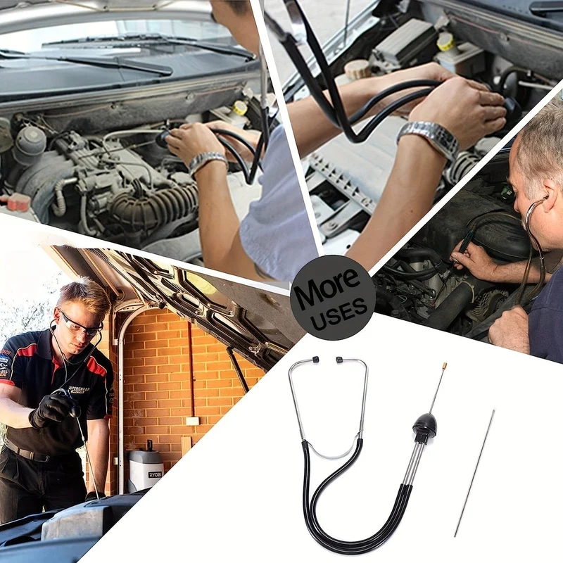 Hochempfindliches Diagnosegerät für Kfz-Motoren: Mechaniker-Stethoskop für Autos, LKWs und Motorräder!