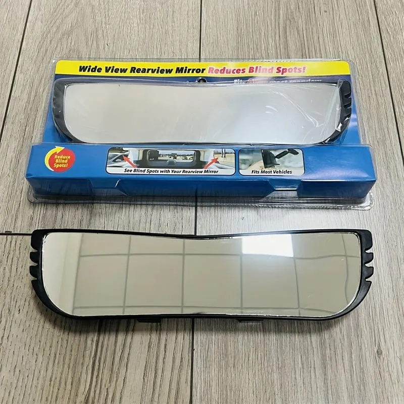 1pc Auto Weitwinkel Rückspiegel Gebogene Große Ansicht Innenspiegel Toter Winkel Hilfs Spiegel-Geeignet Für Familie auto SUV Lkw