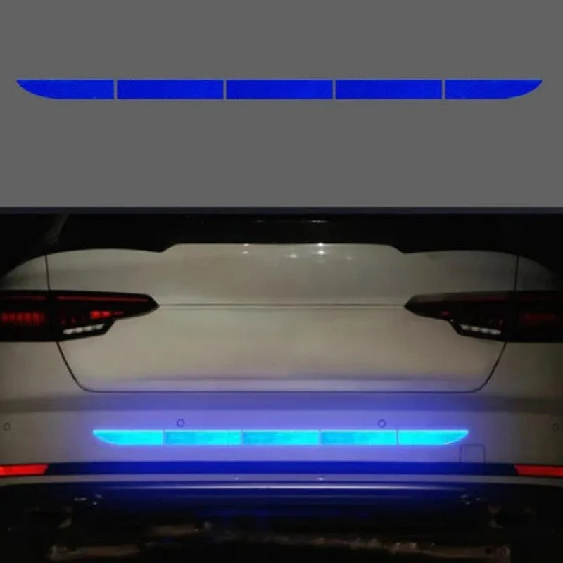 90 cm/35.43 in Reflektierende Auto Aufkleber Sicherheit Warnung Reflektor Band Auto Aufkleber Anti Kollision Warnung Reflektor Aufkleber Auto Zubehör