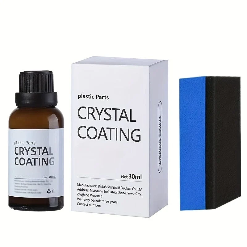 30 ml Kunststoff-Überzugs-Kristall-Beschichtungsmittel, Wachs-Panel, Auto-Innenraum, Auto-Kunststoff, renovierte Beschichtung, Runderneuerungsmittel