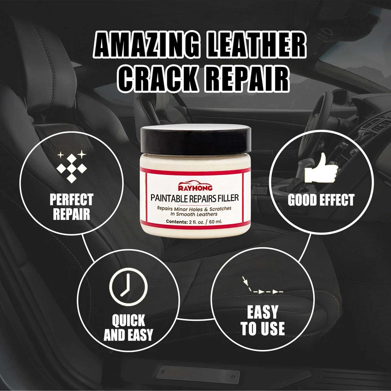 Leder-Füller-Paste, Autositz-Kratzer-Reparatur, Sofa-Leder, kaputte Renovierungs-Reparatur-Paste