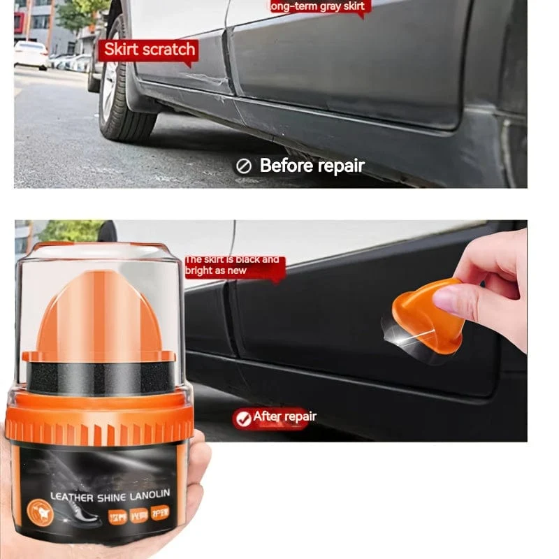 1 Stück Auto-Kunststoff-Restaurierungs-Reparaturmittel, glühendes Produkt für die Wartung des Auto-Innenraums, verwendet zum Polieren von Kunststoff-Kunstleder und zur Reparatur von Beschichtungssanierungen, geeignet für Kunstleder und Kunststoffartikel
