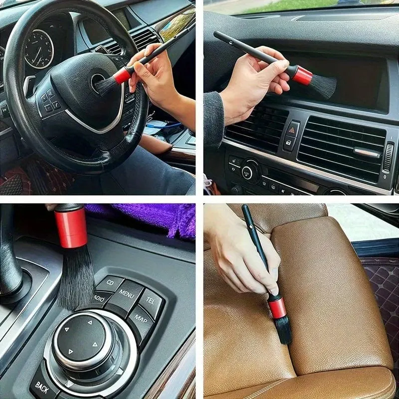 5 stücke Auto Detaillierung Pinsel Set Auto Pinsel Waschen Werkzeug Reinigung Auto Rad Pinsel Innen Dashboard Air Outlet Pinsel Auto saubere Werkzeuge