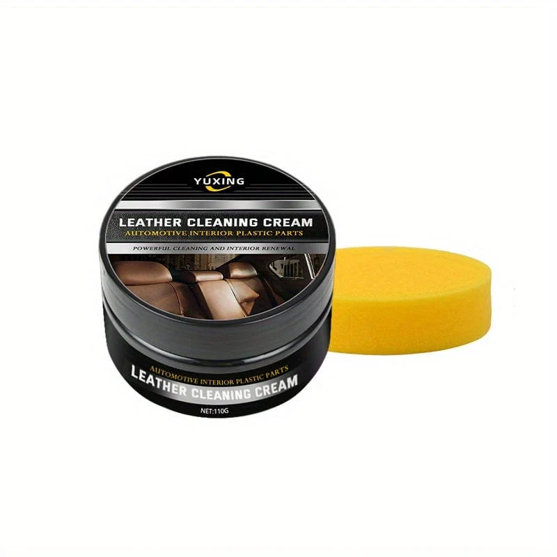 110 g Autoleder-Restaurierungspaste – Reinigen, erhellen und schützen Sie Ihr Innenleder mit dieser waschfreien Creme!