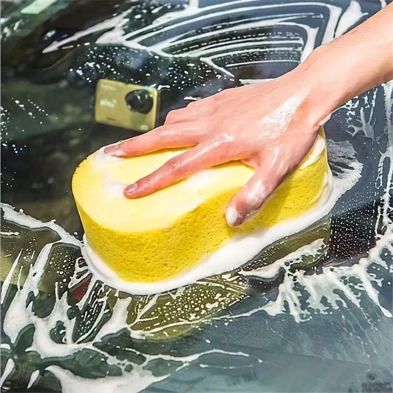 Autowaschschwamm, extra großer wasserabsorbierender und dekontaminierender Schwammblock, Spezialwerkzeuge für Automobilbedarf, Bürste, Autowischtuch, Korallenschwamm