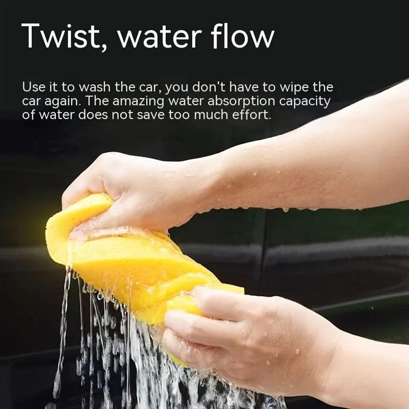 Autowaschschwamm, extra großer wasserabsorbierender und dekontaminierender Schwammblock, Spezialwerkzeuge für Automobilbedarf, Bürste, Autowischtuch, Korallenschwamm