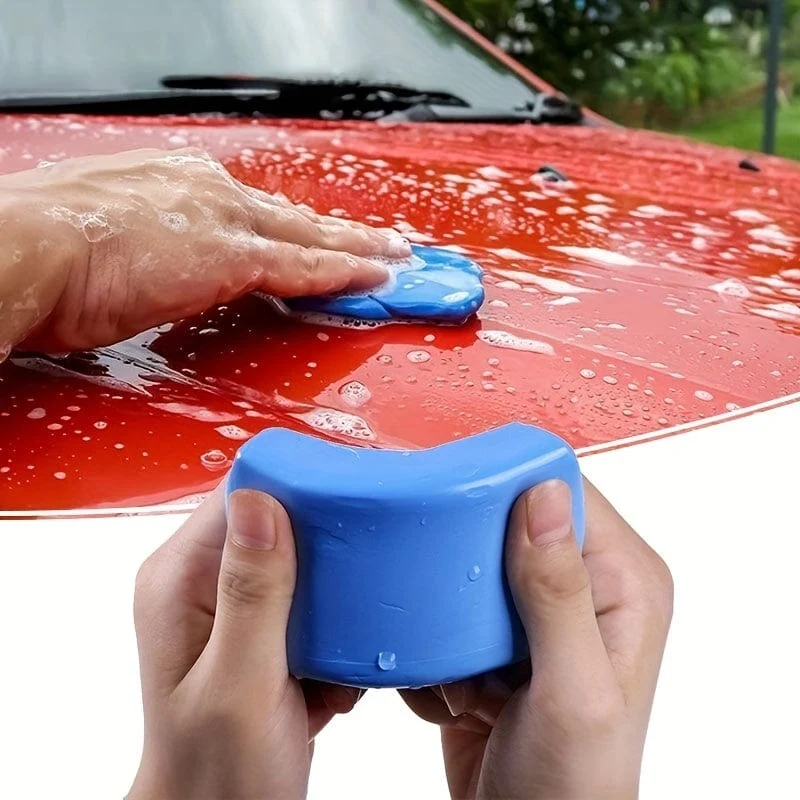 100 g/Beutel Autowaschton, Autoreinigung, Detaillierung, blauer magischer Ton, Auto-Auto-Reinigungs-Tonriegel, Mini-Handheld-Autowaschanlage, Bestseller, Autozubehör