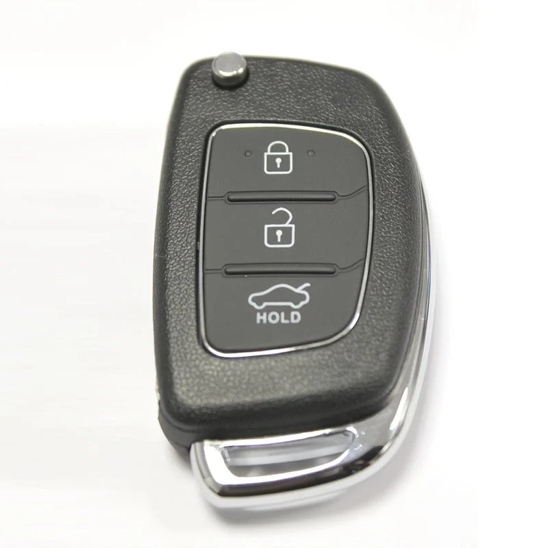 RFC 3 Tasten Klappschlüsselgehäuse für Hyundai I10 I20 I40 IX35 für Santa Fe Fernbedienung