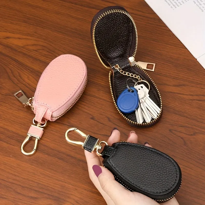 1pc Schlüsseltasche Damen Tragbare süße multifunktionale Mini Auto Schlüsseltasche Herren Reißverschluss Home Auto Schlüsselanhänger