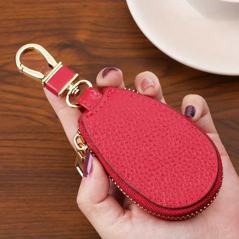 1pc Schlüsseltasche Damen Tragbare süße multifunktionale Mini Auto Schlüsseltasche Herren Reißverschluss Home Auto Schlüsselanhänger