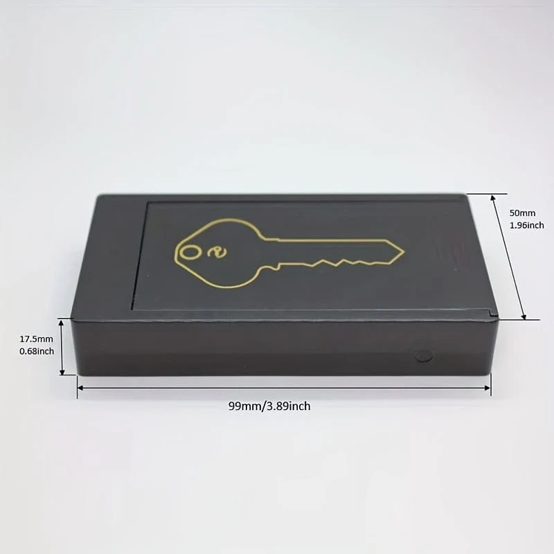 Magnetischer Schlüsselkasten, Autoschlüsselkasten, Magnetadsorption, Autoboden, magnetische Absaugung, Anti-Verlust, versteckter Ersatz-Hausschlüsselkasten, Schubladentyp