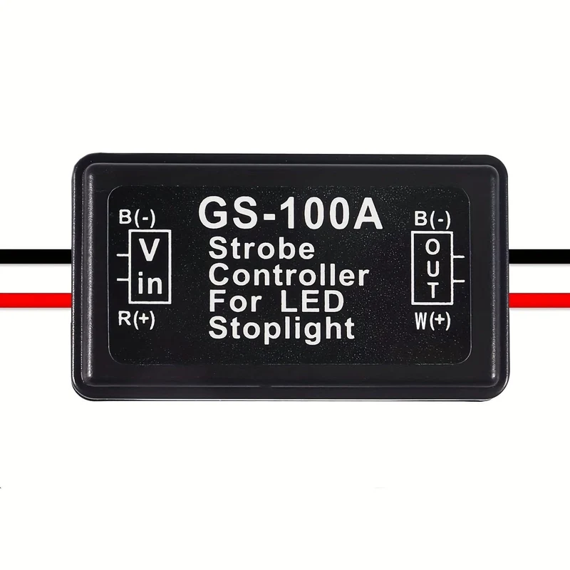 12–24 V Universal-LED-Bremslicht-Blinkmodul – verbessern Sie die Sicherheit und Sichtbarkeit Ihres Fahrzeugs.