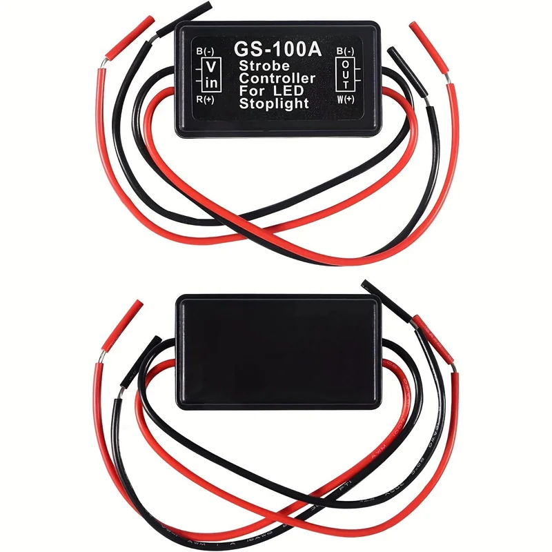 12–24 V Universal-LED-Bremslicht-Blinkmodul – verbessern Sie die Sicherheit und Sichtbarkeit Ihres Fahrzeugs.
