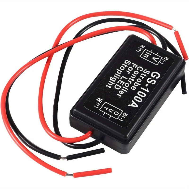 12–24 V Universal-LED-Bremslicht-Blinkmodul – verbessern Sie die Sicherheit und Sichtbarkeit Ihres Fahrzeugs.