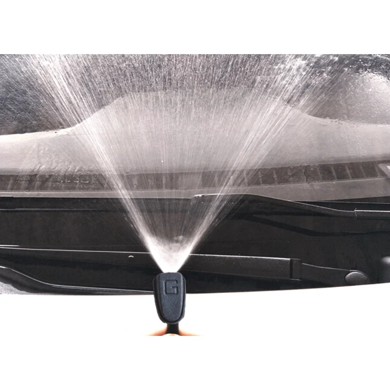 2 teile/satz Auto Universal Frontscheibe Wischer Düse Jet Sprayer Kits Sprinkler Wasser Fan Auslauf Abdeckung Waschmaschine Outlet Einstellung