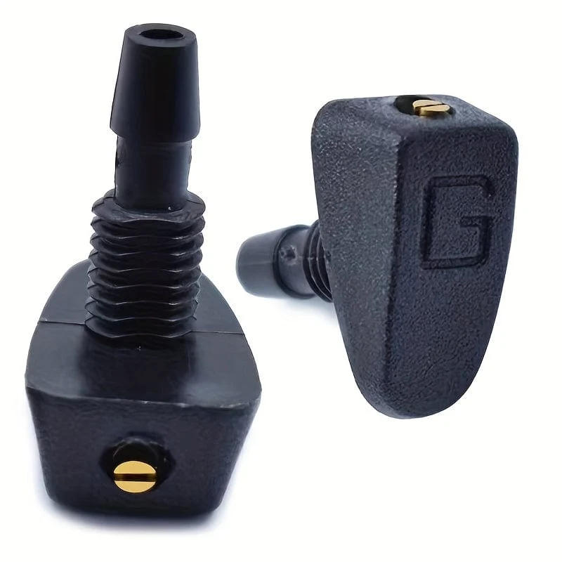 2 teile/satz Auto Universal Frontscheibe Wischer Düse Jet Sprayer Kits Sprinkler Wasser Fan Auslauf Abdeckung Waschmaschine Outlet Einstellung