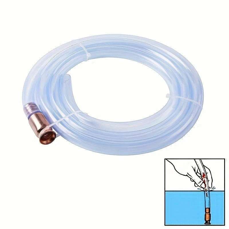 1 Stück Öl-Saugpumpe, Kupfer-Siphon-Betankungsrohr, manuelles Öl-Förderrohr, LKW-Harnstoff-Umleitungspumpe, Wasser-Saugpumpe