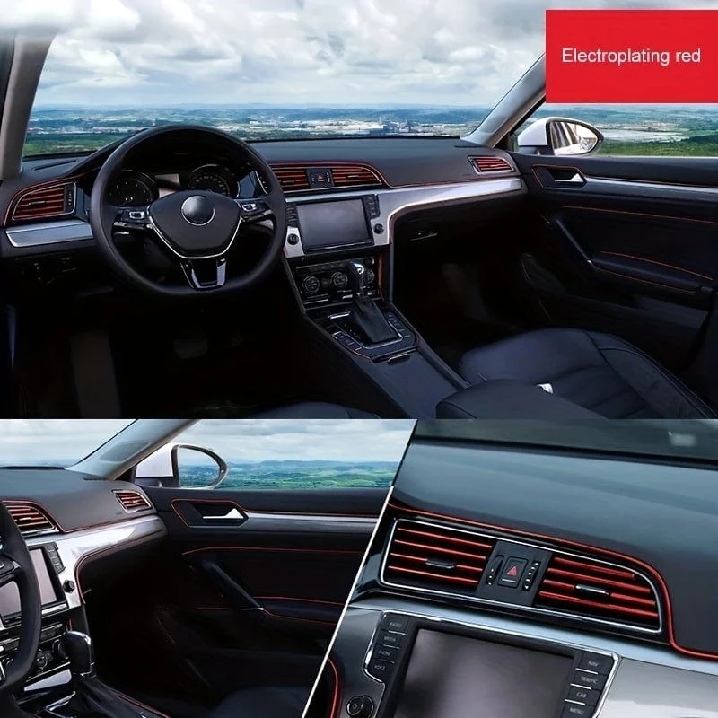 300 cm 3.0 meter Universal Auto Form Dekoration, Flexible Streifen Innen Auto Formteile Auto Abdeckung Trim Armaturenbrett Tür Auto-styling
