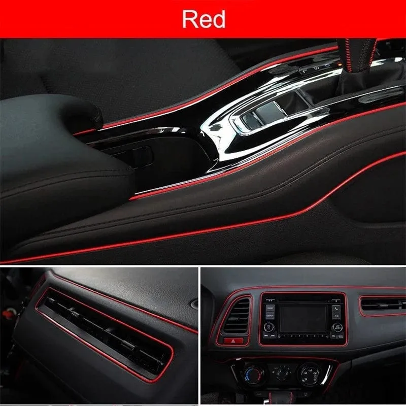 300 cm 3.0 meter Universal Auto Form Dekoration, Flexible Streifen Innen Auto Formteile Auto Abdeckung Trim Armaturenbrett Tür Auto-styling