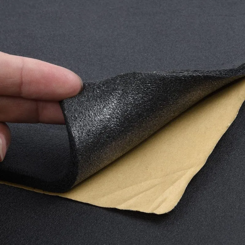 15/10mm Dicke Auto Motorhaube Motor Firewall Wärme Matte Deadener Sound Lärm Beweis Isolierung Trittschalldämmung Aufkleber Auto Zubehör 200*50cm