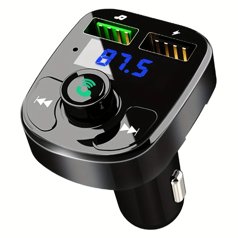Rüsten Sie Ihr Auto-Audiosystem mit dem kabellosen FM-Transmitter und dem USB-Autoladegerät von JaJaBor auf!