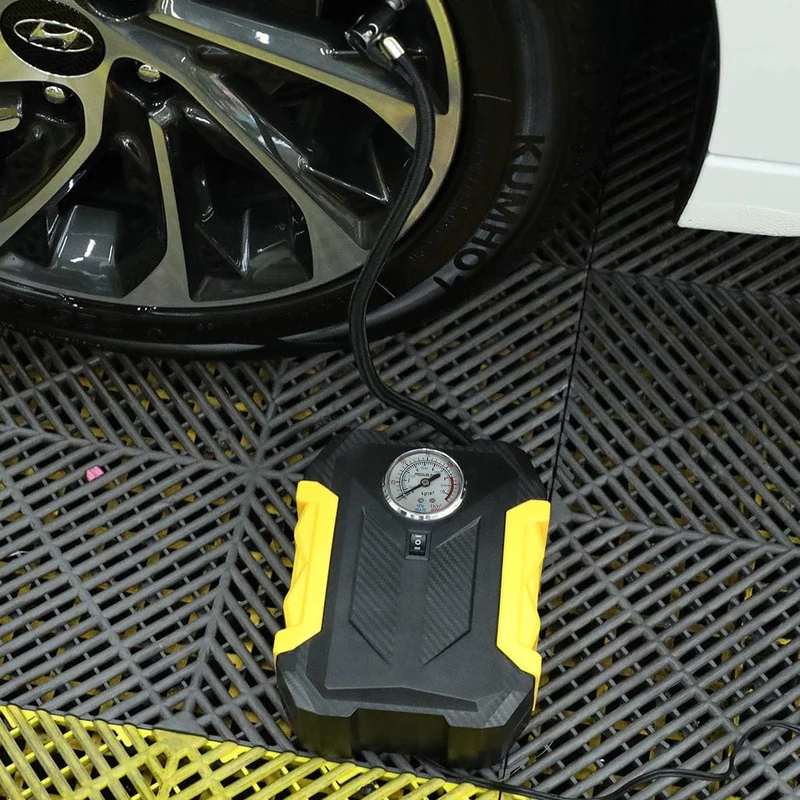 Carsun Luftkompressor für Auto Autopumpe Tragbarer Reifenfüller